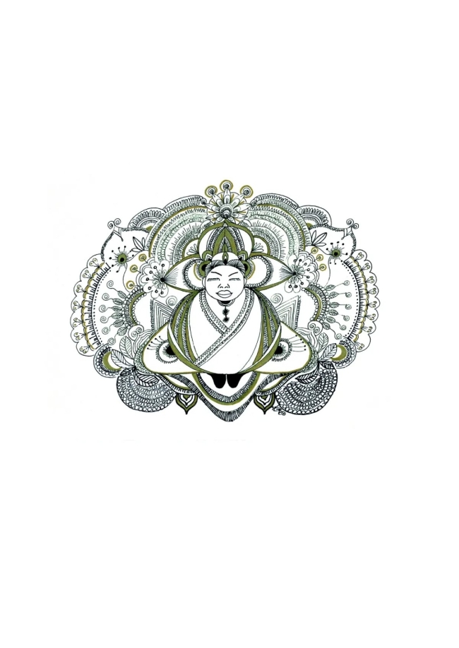 Paix intérieure - tirage d'art